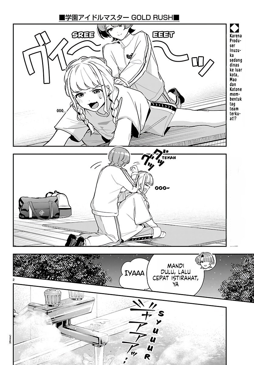 Baca Gakuen Idol Master Gold Rush - Chapter 55 halaman 2