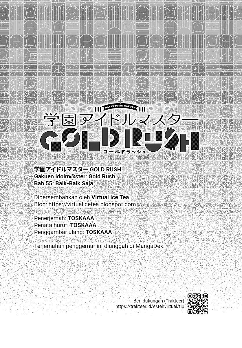 Baca Gakuen Idol Master Gold Rush - Chapter 55 halaman 22