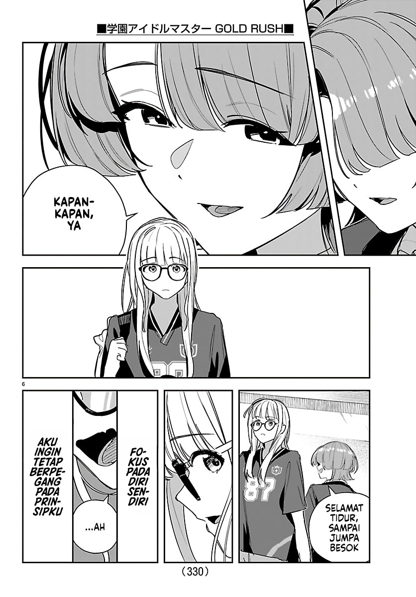 Baca Gakuen Idol Master Gold Rush - Chapter 55 halaman 6