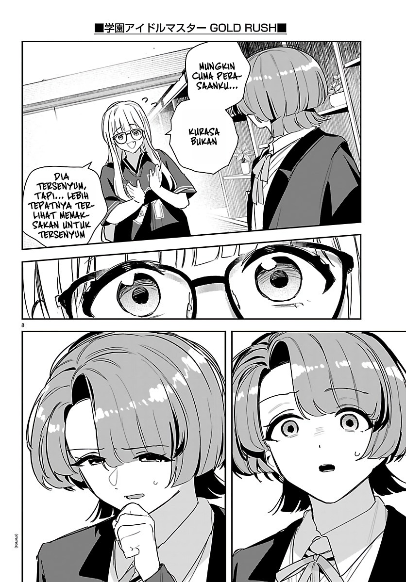 Baca Gakuen Idol Master Gold Rush - Chapter 55 halaman 8