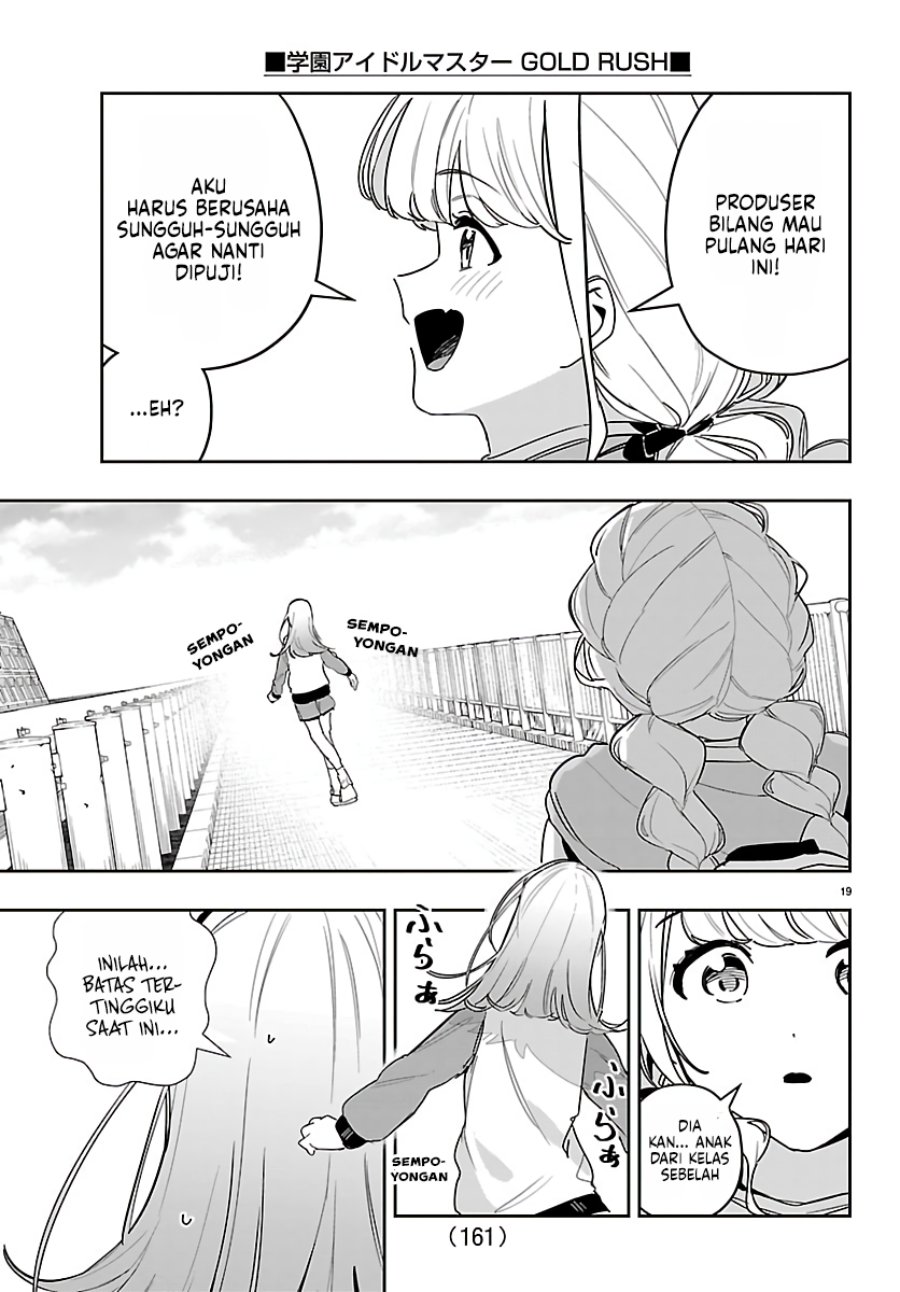Baca Gakuen Idol Master Gold Rush - Chapter 56 halaman 20
