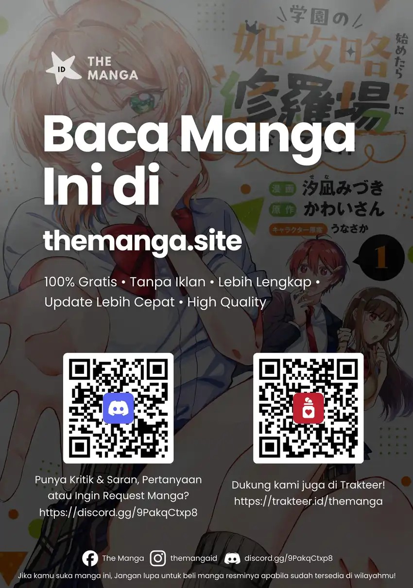 Baca Gakuen no Hime Kouryaku Hajimetara Shuraba ni Natteta Ken Chapter 5 Bahasa Indonesia page 72