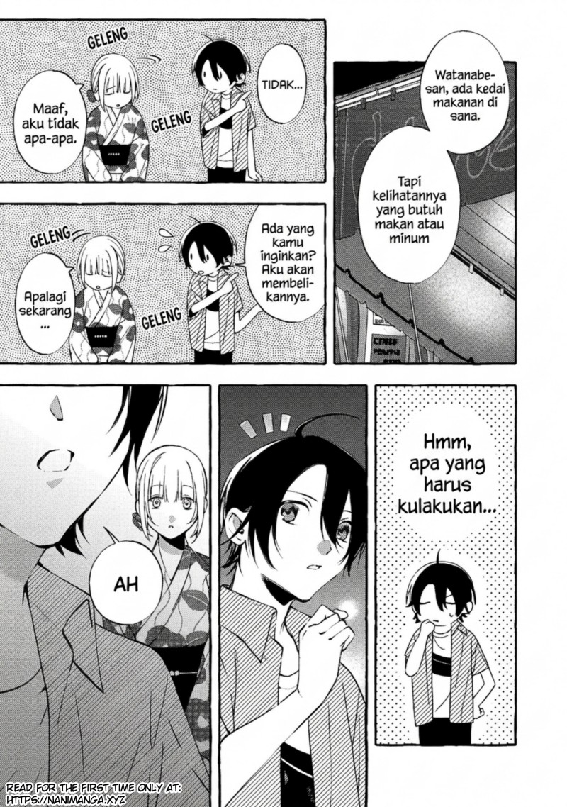 Baca Gakuen no Madonna no Watanabe san ga, Naze ka Maishu Yotei wo Kitekuru - Chapter 10.1 halaman 14