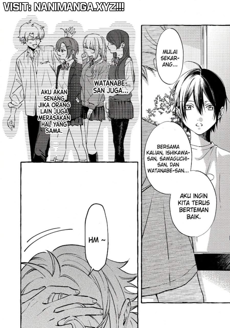 Baca Gakuen no Madonna no Watanabe san ga, Naze ka Maishu Yotei wo Kitekuru - Chapter 11.1 halaman 17
