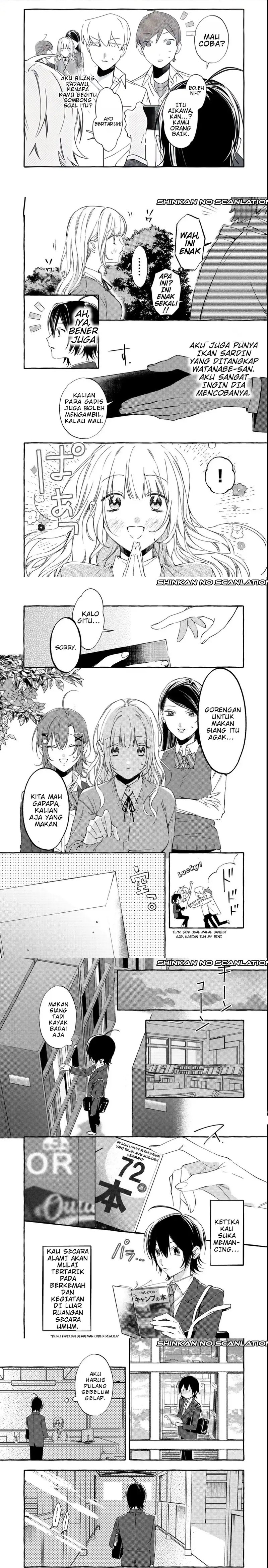 Baca Gakuen no Madonna no Watanabe san ga, Naze ka Maishu Yotei wo Kitekuru - Chapter 2 halaman 3