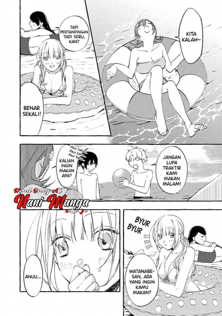 Baca Gakuen no Madonna no Watanabe san ga, Naze ka Maishu Yotei wo Kitekuru - Chapter 7.1 halaman 15