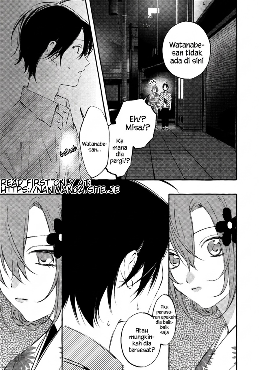 Baca Gakuen no Madonna no Watanabe san ga, Naze ka Maishu Yotei wo Kitekuru - Chapter 9.1 halaman 17