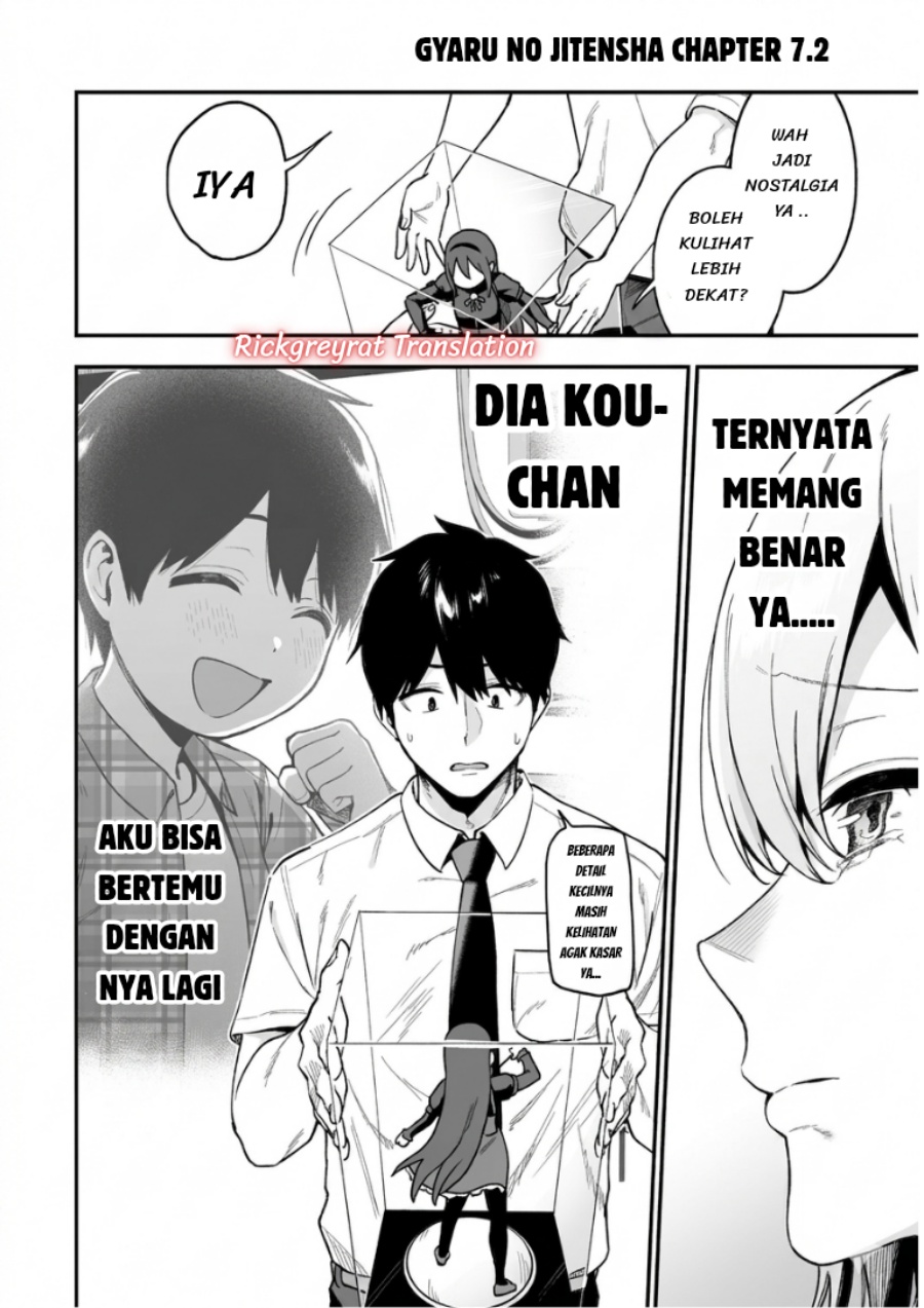 Gal no Jitensha wo Naoshitara Natsukareta Chapter 7.2 - Page 2