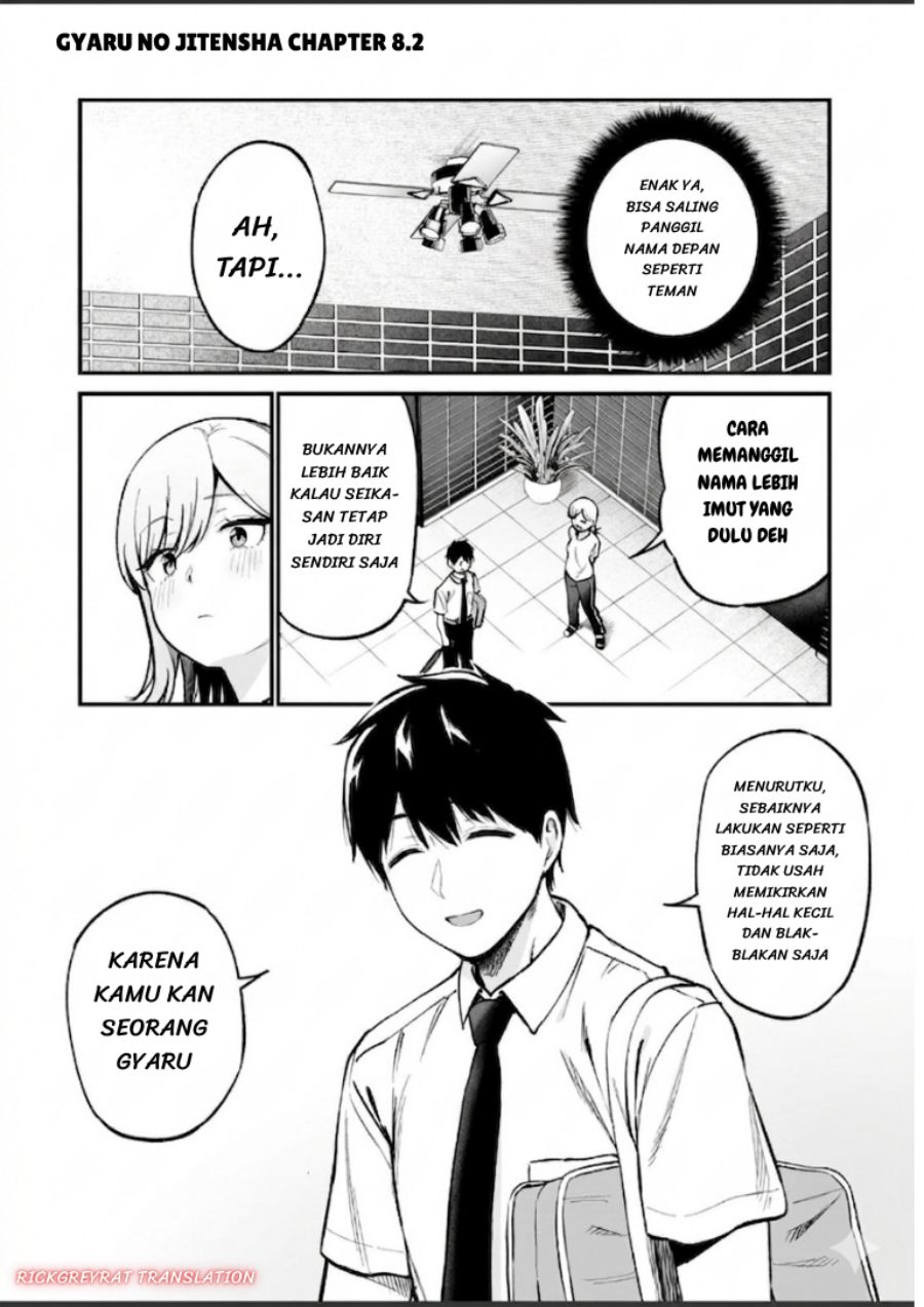 Gal no Jitensha wo Naoshitara Natsukareta Chapter 8.2 - Page 2