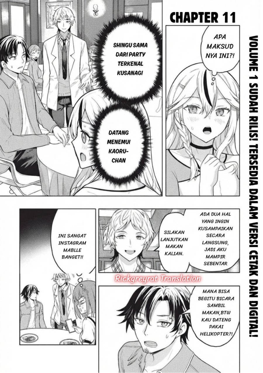 Gal to Dungeon to Shuukai Okure no Tansaku Eiyuutan ~Moto Legend Ima wa Wakeari tei Rank Tansakushana Ore ga, S-Kyuu Gal ni Natsukare Makutte Ikusei wo Makase Sareta~ Chapter 11 - Page 2