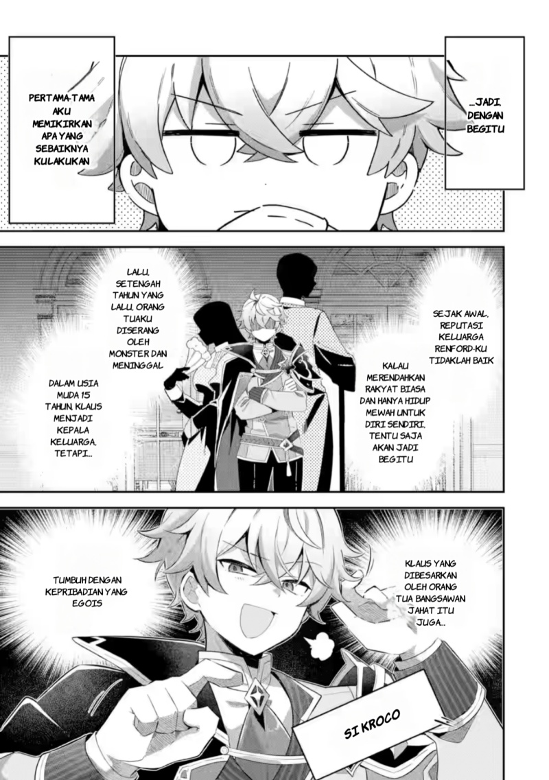 Baca Game Sekai no Mob Akuyaku ni Tensei shita node Last Boss wo Mezashitemita - Chapter 1 halaman 15