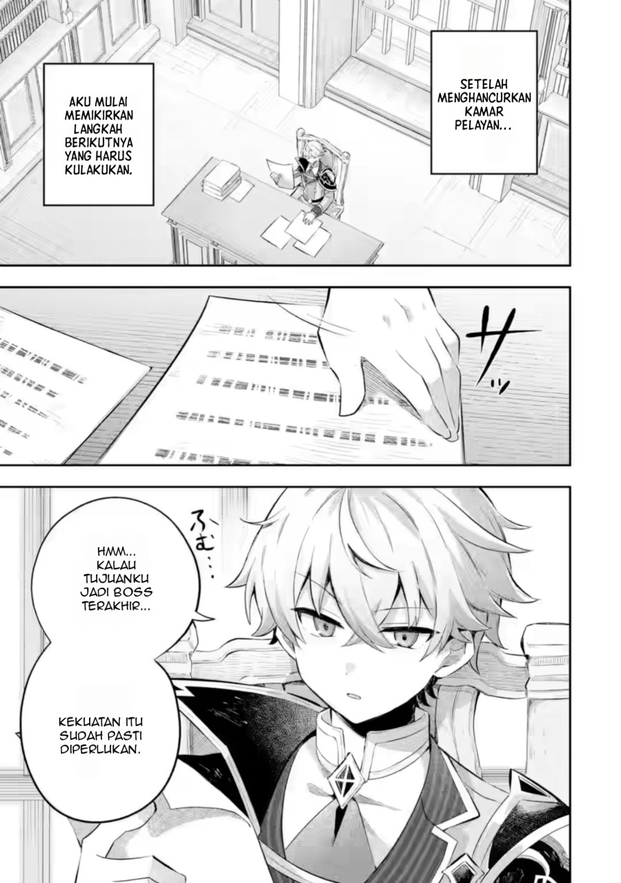 Baca Game Sekai no Mob Akuyaku ni Tensei shita node Last Boss wo Mezashitemita - Chapter 4.1 halaman 6