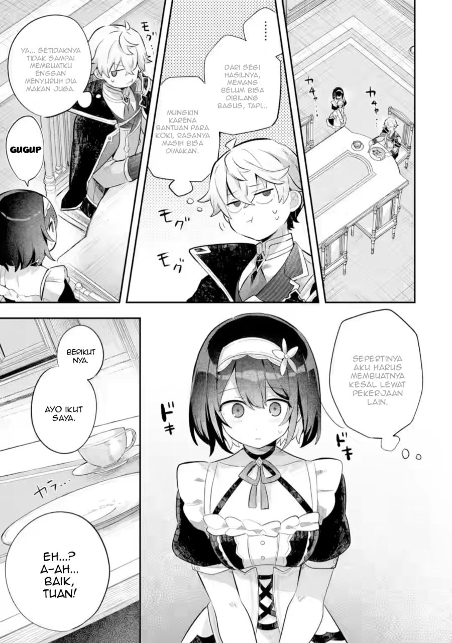 Baca Game Sekai no Mob Akuyaku ni Tensei shita node Last Boss wo Mezashitemita - Chapter 4.5 halaman 8