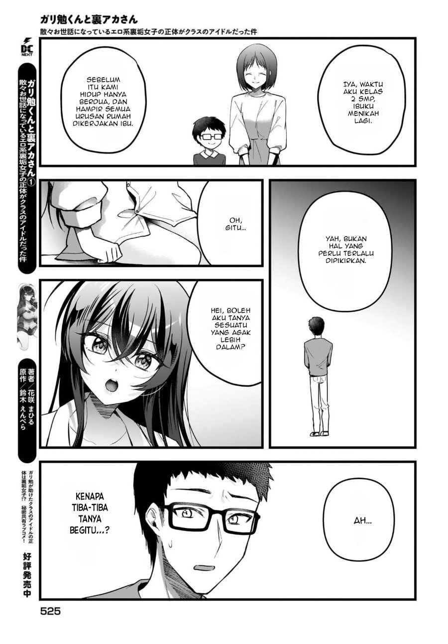 Baca Gariben-kun to Uraaka-san - Sanzan Osewa ni Natteiru Ero-kei Uraaka Joshi no Shoutai ga Kurasu no Idol Datta Ken - Chapter 10 halaman 20