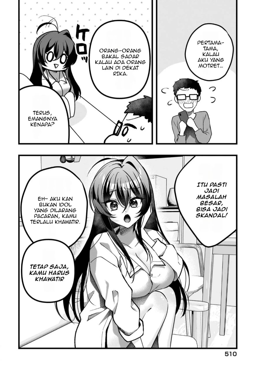 Baca Gariben-kun to Uraaka-san - Sanzan Osewa ni Natteiru Ero-kei Uraaka Joshi no Shoutai ga Kurasu no Idol Datta Ken - Chapter 10 halaman 5