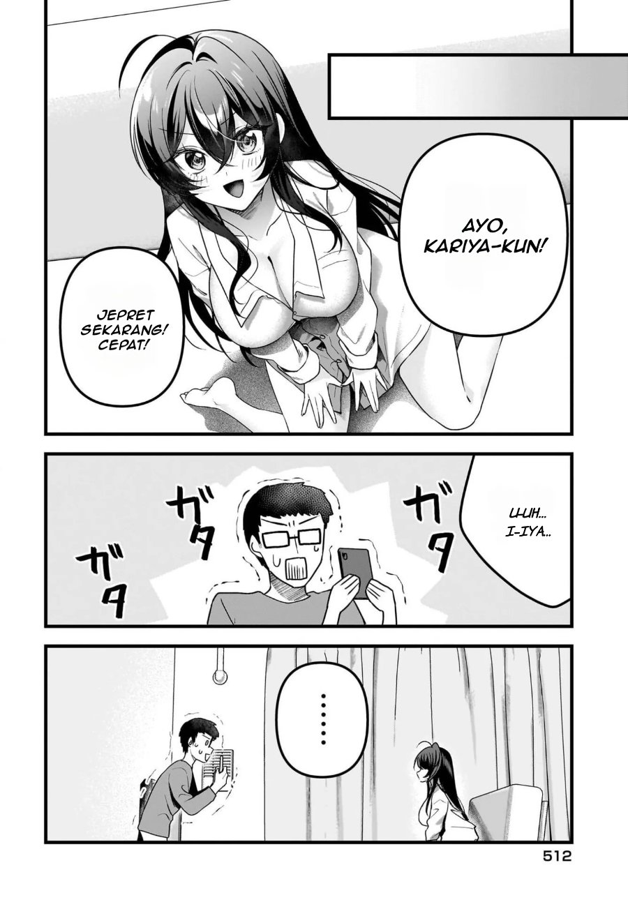 Baca Gariben-kun to Uraaka-san - Sanzan Osewa ni Natteiru Ero-kei Uraaka Joshi no Shoutai ga Kurasu no Idol Datta Ken - Chapter 10 halaman 8