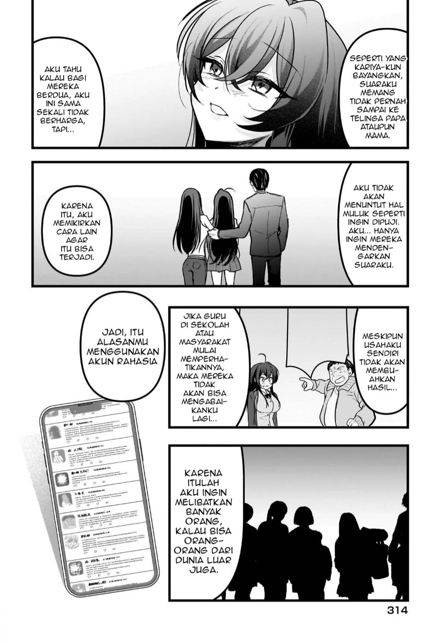 Baca Gariben-kun to Uraaka-san - Sanzan Osewa ni Natteiru Ero-kei Uraaka Joshi no Shoutai ga Kurasu no Idol Datta Ken - Chapter 13 halaman 13