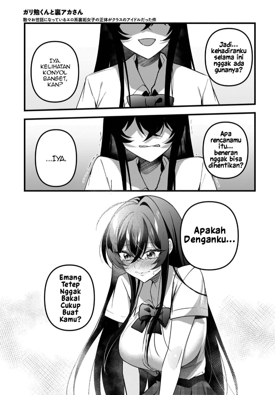 Baca Gariben-kun to Uraaka-san - Sanzan Osewa ni Natteiru Ero-kei Uraaka Joshi no Shoutai ga Kurasu no Idol Datta Ken - Chapter 13 halaman 18