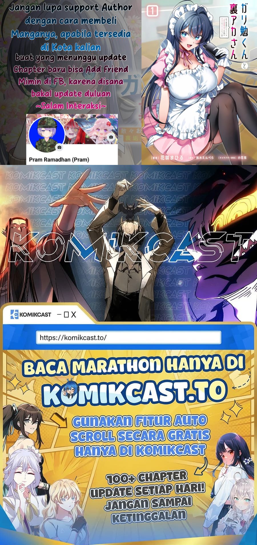 Baca Gariben-kun to Uraaka-san - Sanzan Osewa ni Natteiru Ero-kei Uraaka Joshi no Shoutai ga Kurasu no Idol Datta Ken - Chapter 2 halaman 24