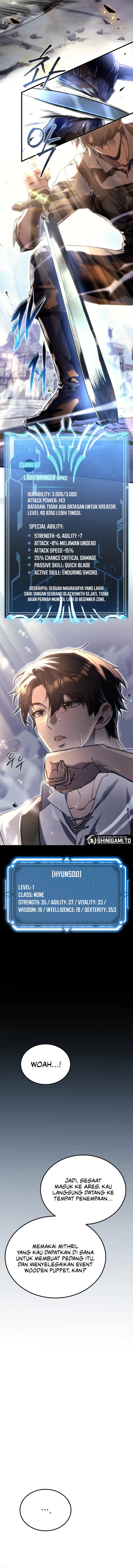 Baca Genius Blacksmith's Game - Chapter 3 halaman 22
