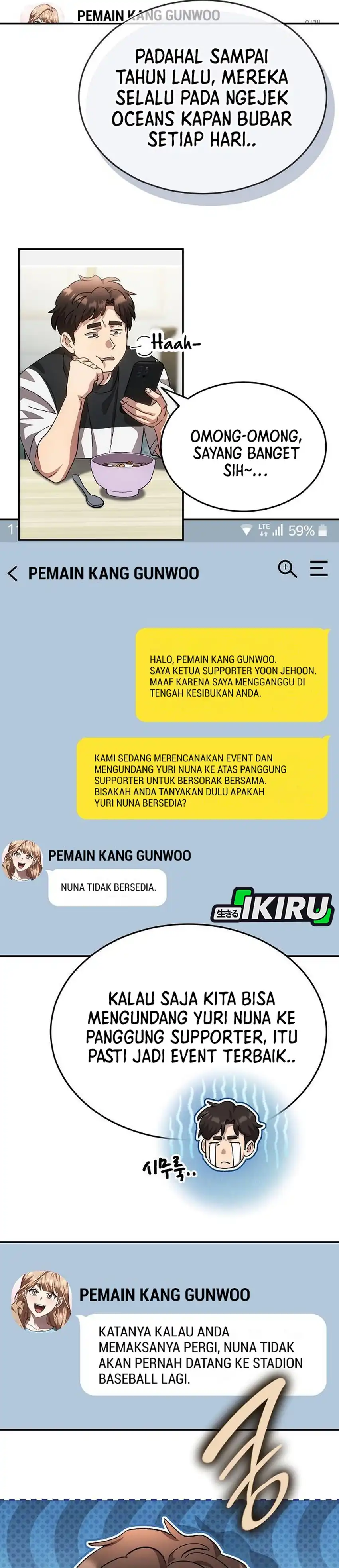 Baca Genius Hitter Hits Fastball - Chapter 117 halaman 3