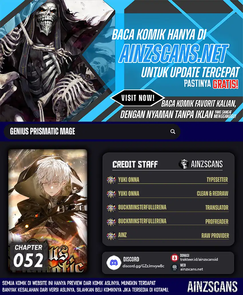 Baca Genius Prismatic Mage - Chapter 52 halaman 1