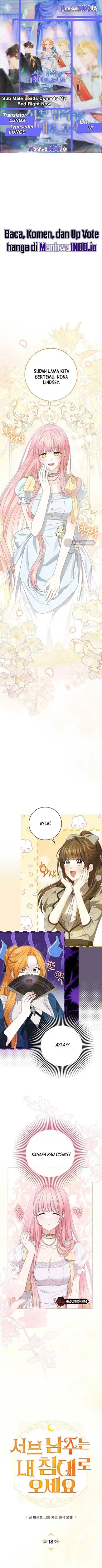 Baca Get in My Bed, Supporting Male Leads! - Chapter 18 halaman 1
