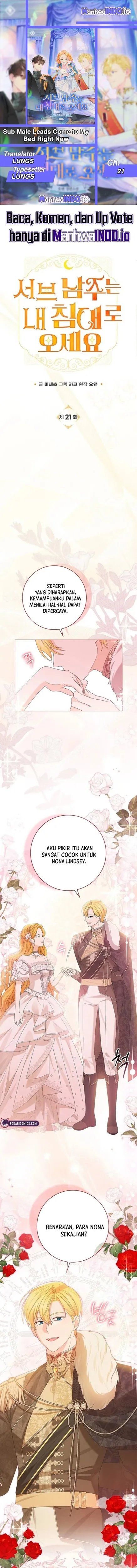 Baca Get in My Bed, Supporting Male Leads! - Chapter 21 halaman 1