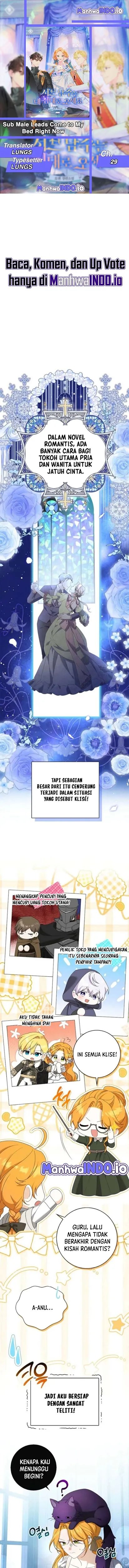 Baca Get in My Bed, Supporting Male Leads! - Chapter 29 halaman 1