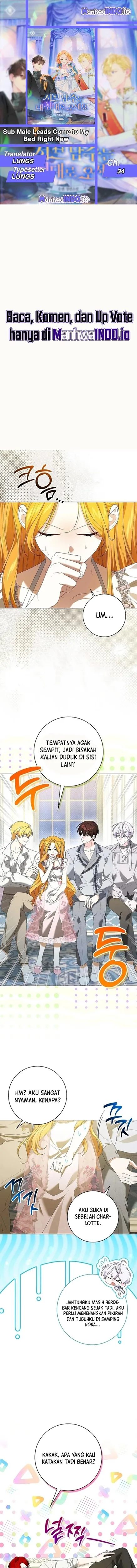 Baca Get in My Bed, Supporting Male Leads! - Chapter 34 halaman 1
