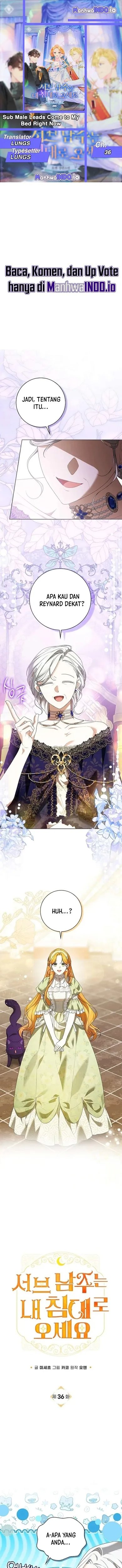 Baca Get in My Bed, Supporting Male Leads! - Chapter 36 halaman 1