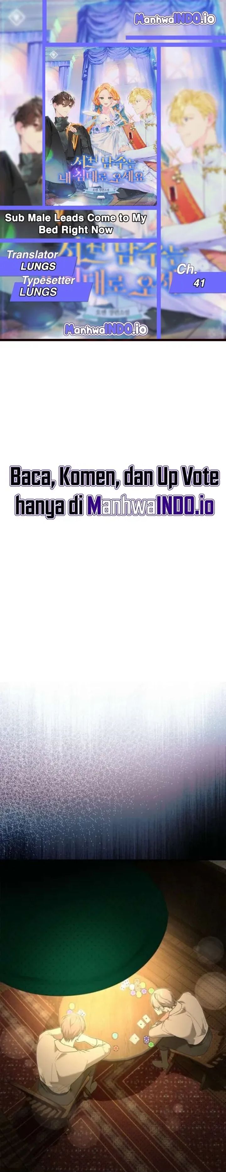 Baca Get in My Bed, Supporting Male Leads! - Chapter 41 halaman 1
