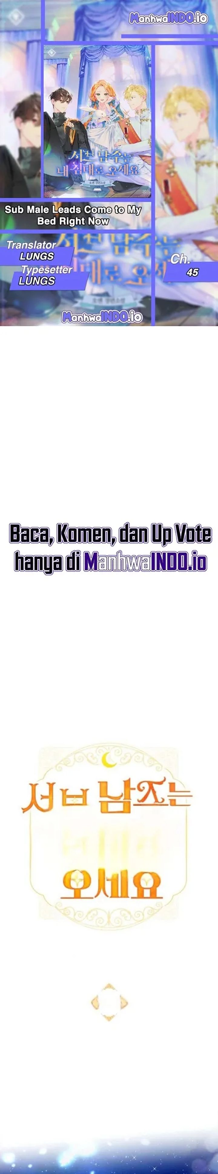 Baca Get in My Bed, Supporting Male Leads! - Chapter 45 halaman 1