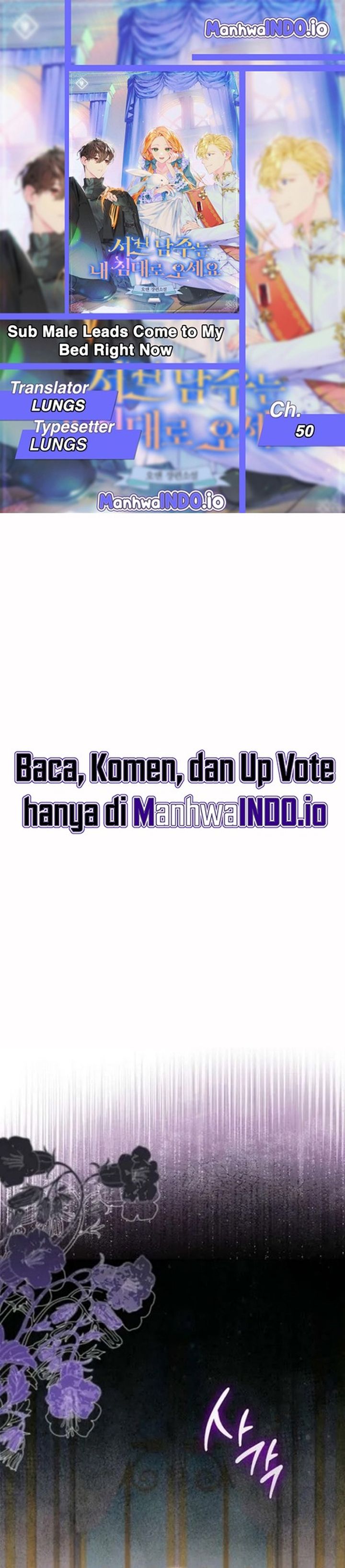 Baca Get in My Bed, Supporting Male Leads! - Chapter 50 halaman 1
