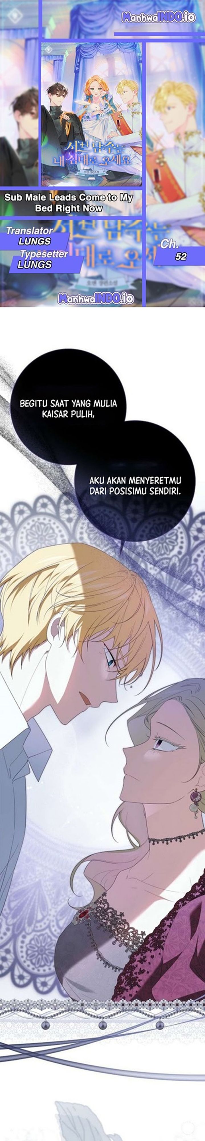 Baca Get in My Bed, Supporting Male Leads! - Chapter 52 halaman 1