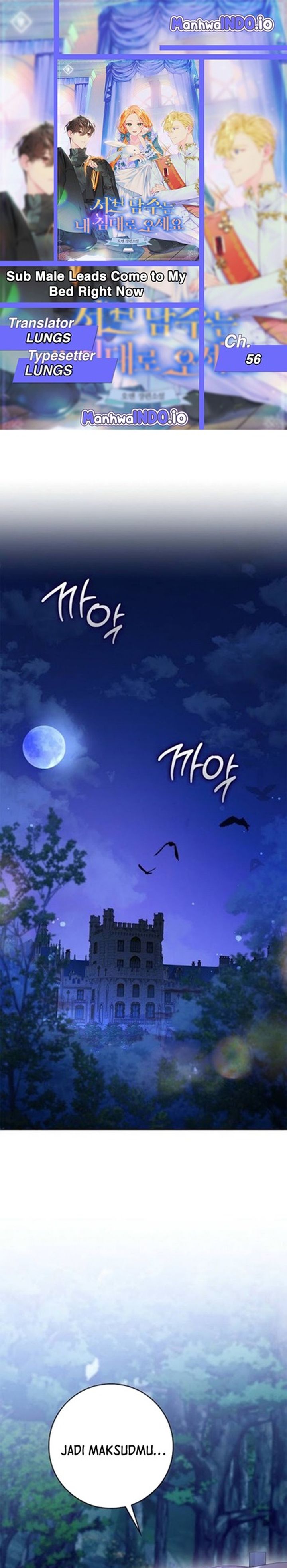 Baca Get in My Bed, Supporting Male Leads! - Chapter 56 halaman 1