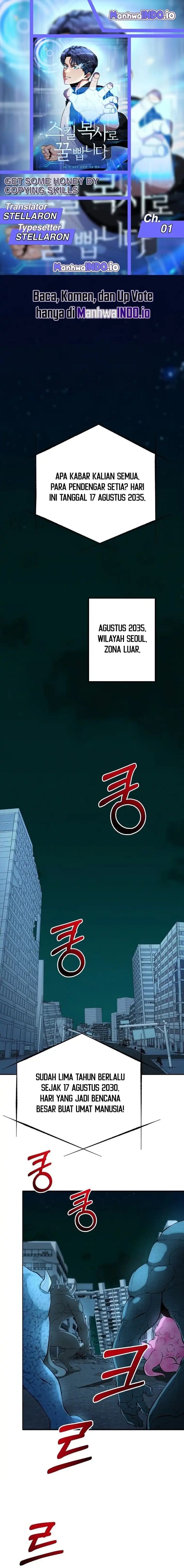 Baca Get Some Honey by Copying Skills - Chapter 1 halaman 1