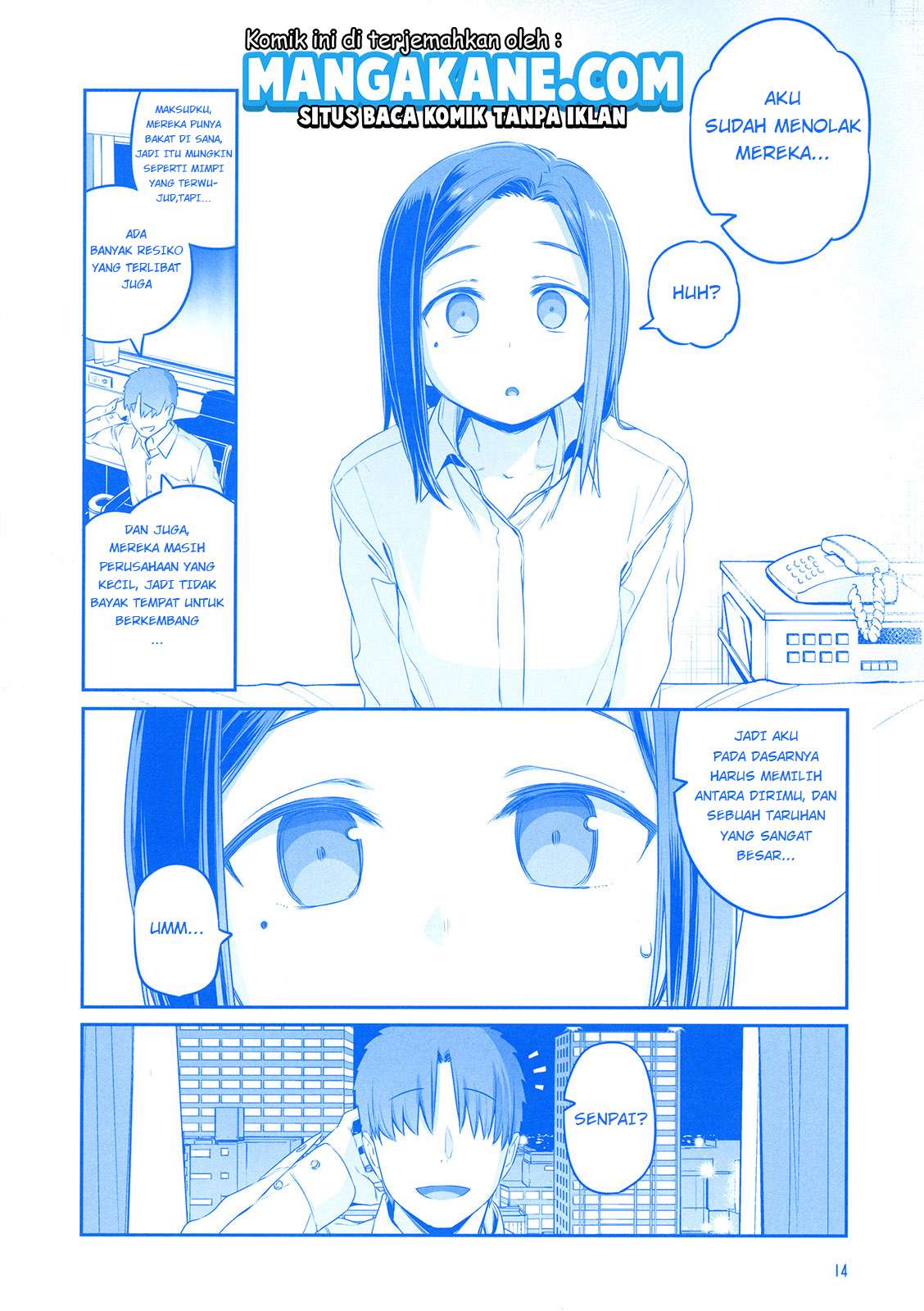 Baca Getsuyoubi no Tawawa - Chapter 9.91 halaman 14