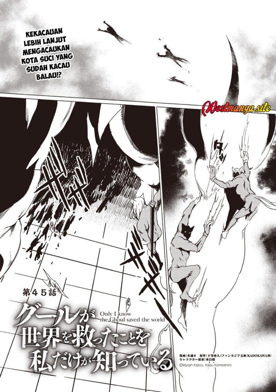 Ghoul ga Sekai wo Sukutta Koto wo Watashi dake ga shitteiru Chapter 45 - Page 2