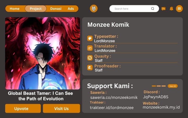 Baca Global Beast Tamer: I Can See the Path of Evolution - Chapter 15 halaman 1
