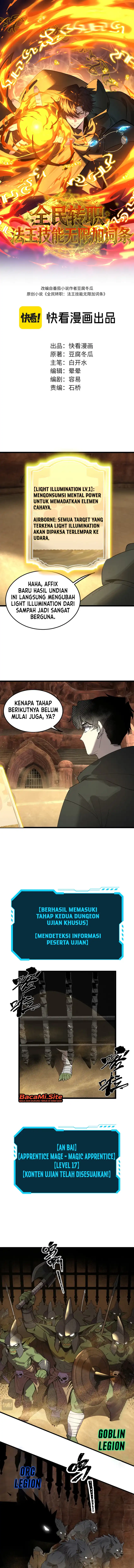 Global Class Transition: The Magic King's Skills Have Infinite Affixes Chapter 14 - Page 2