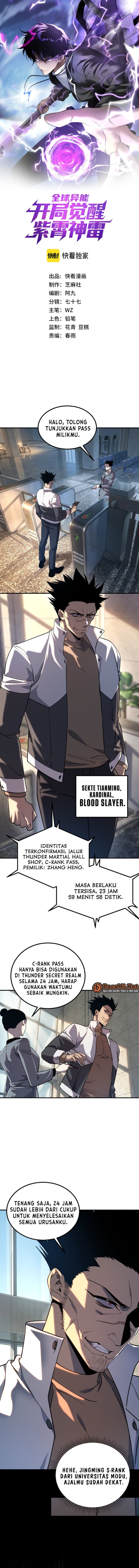 Baca Global Superpowers: Awakening the Zixiao Divine Thunder at the beginning - Chapter 58 halaman 2