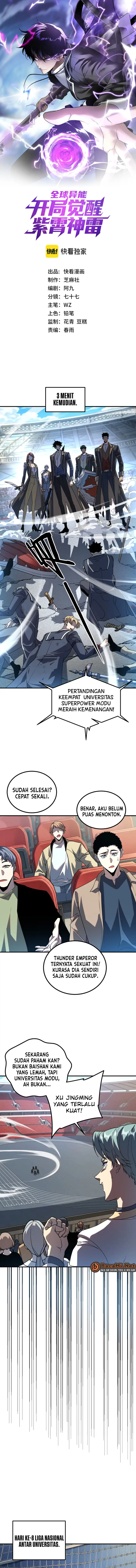 Baca Global Superpowers: Awakening the Zixiao Divine Thunder at the beginning - Chapter 72 halaman 2