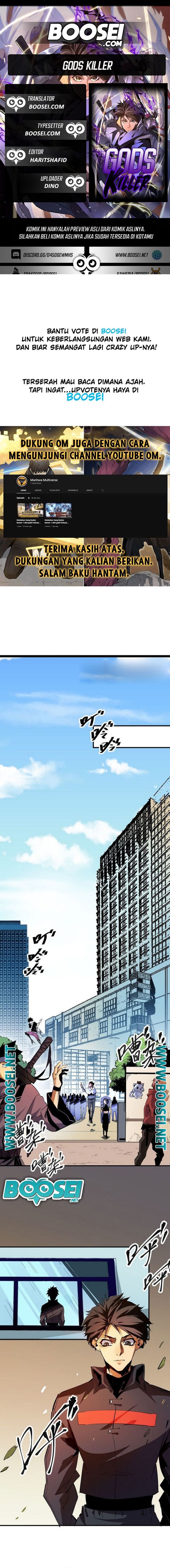 Baca God Killer - Chapter 1 halaman 1