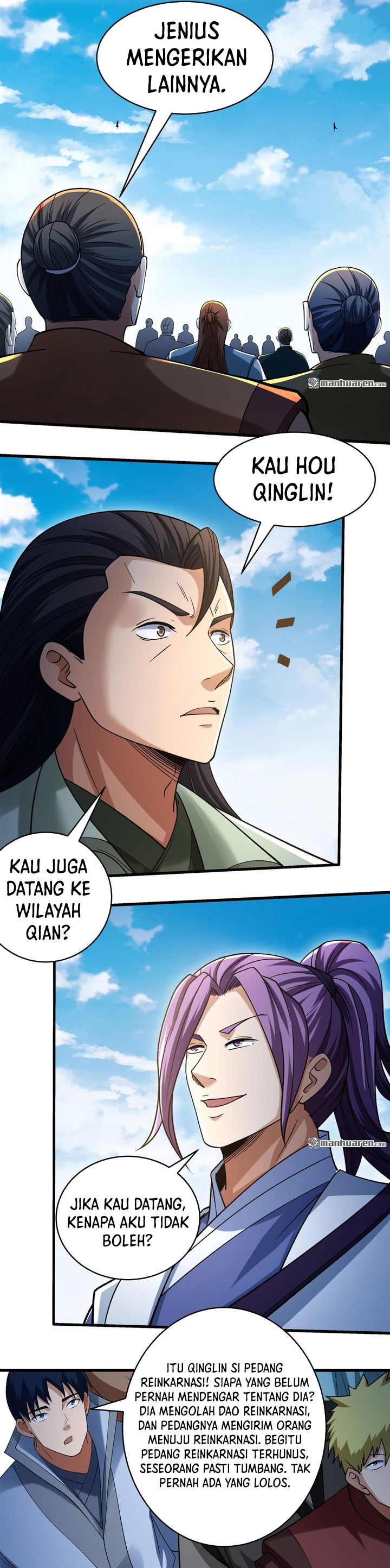 Baca God of Martial Arts - Chapter 1095 halaman 10