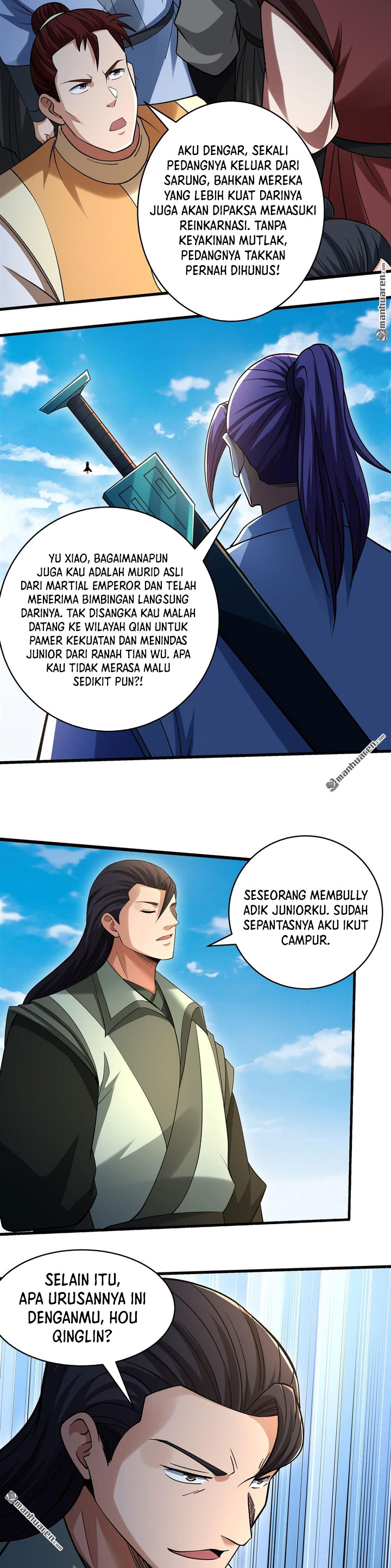 Baca God of Martial Arts - Chapter 1095 halaman 11