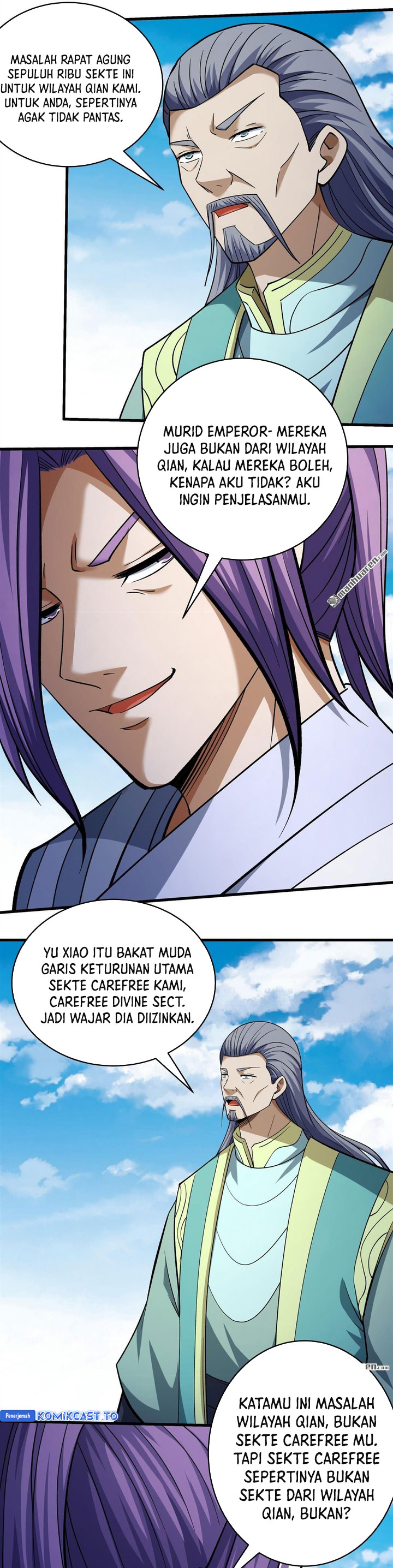 Baca God of Martial Arts - Chapter 1096 halaman 7