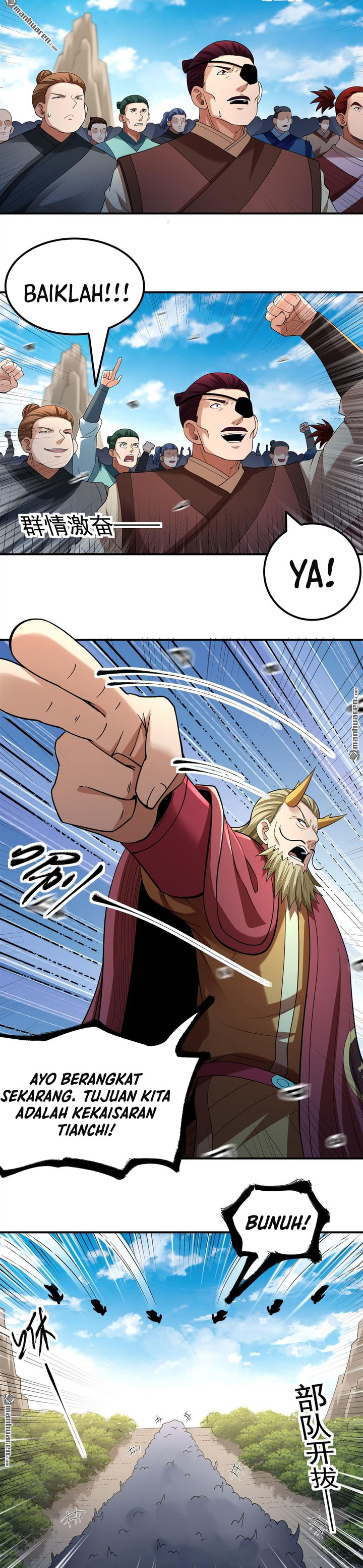 Baca God of Martial Arts - Chapter 1101 halaman 3