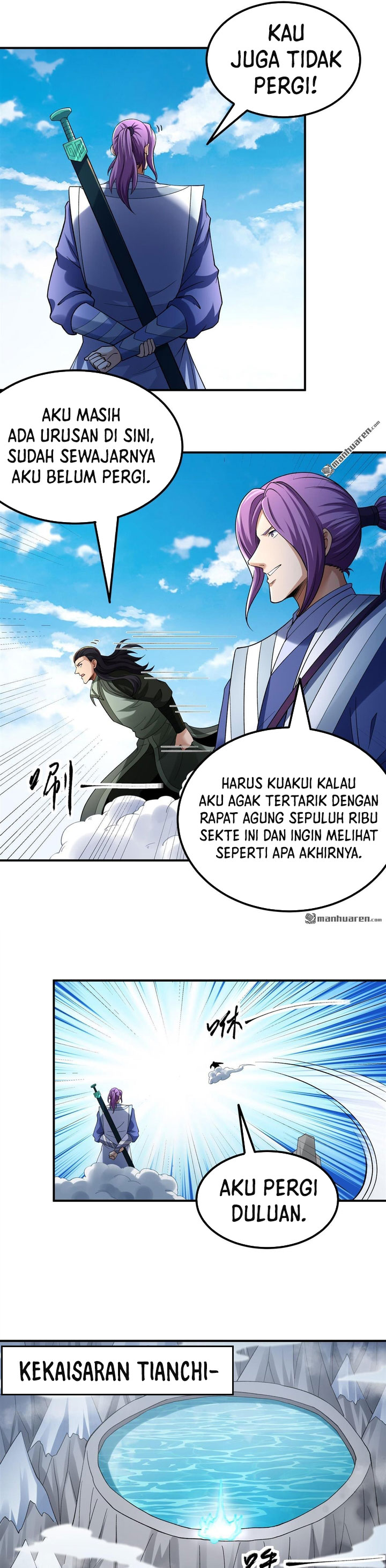 Baca God of Martial Arts - Chapter 1101 halaman 5