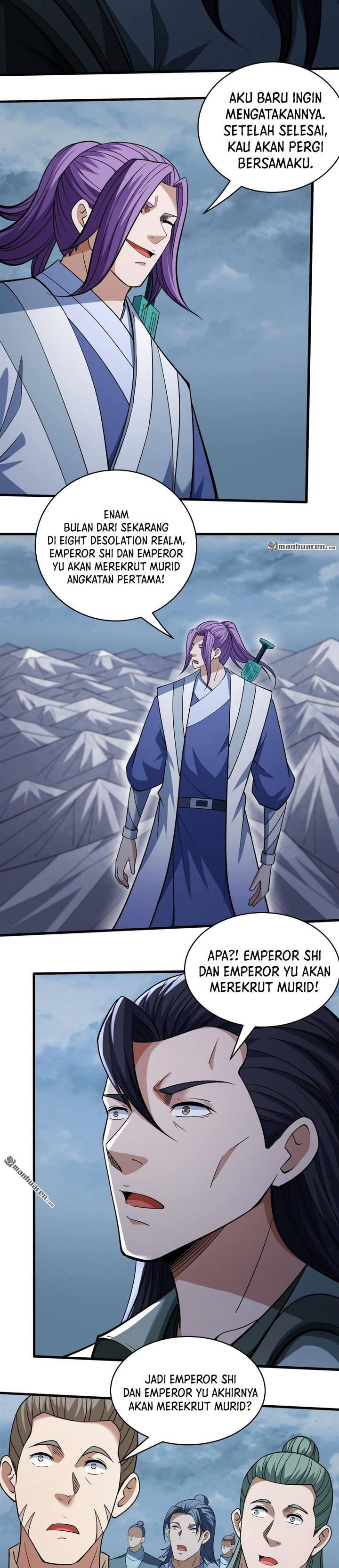 Baca God of Martial Arts - Chapter 1107 halaman 6